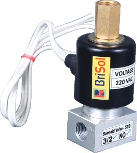 BRISOL 3/2 direct-acting solenoid valve